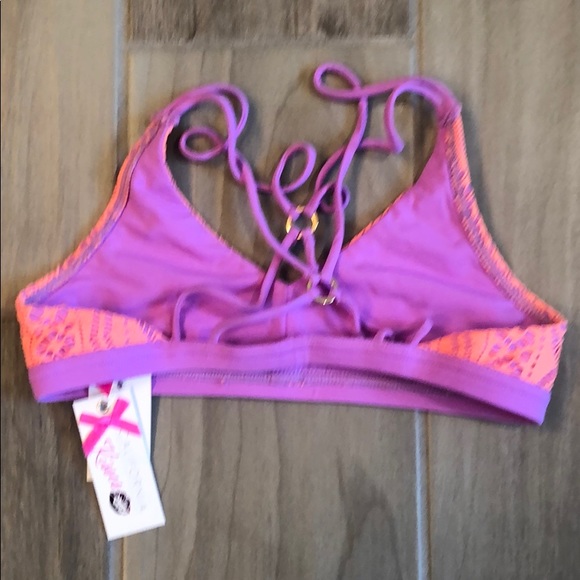 California Kisses Pastel Paradise Top - M - NWT - Picture 2 of 2